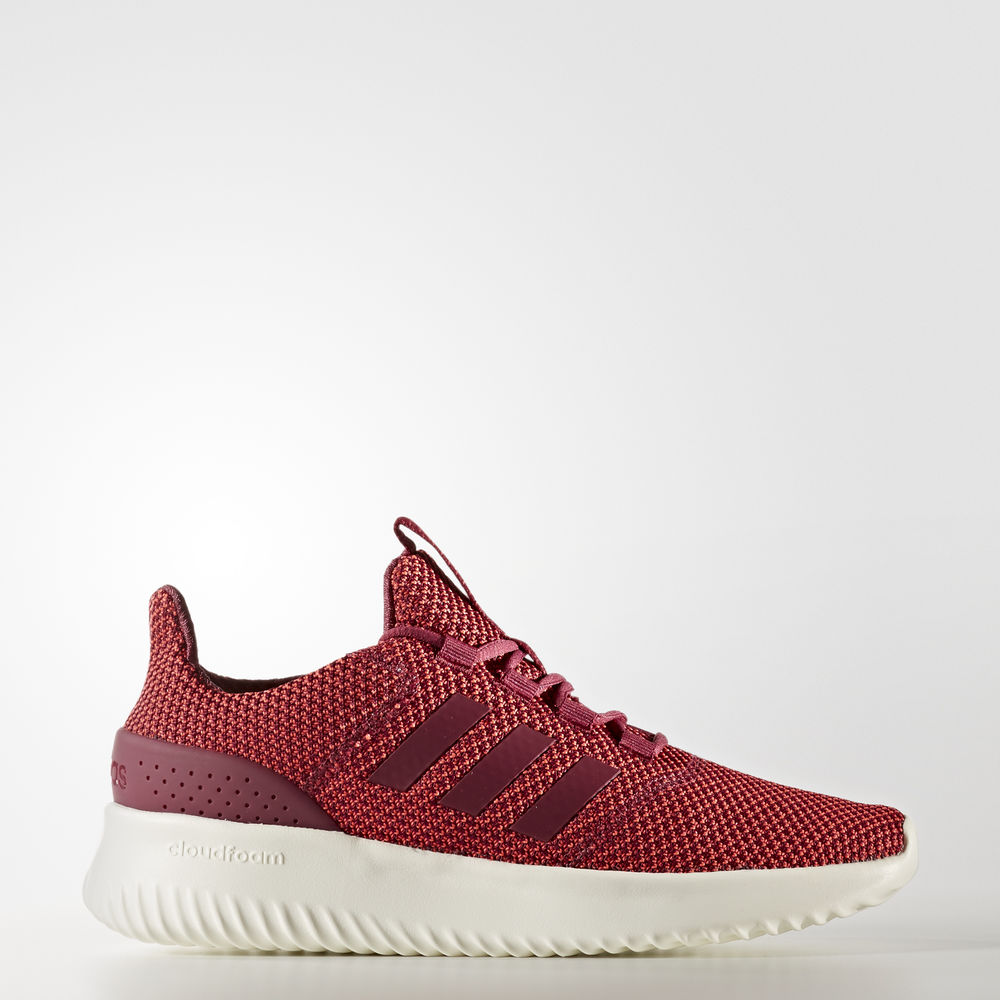 Adidas Cloudfoam Ultimate - αθλητικα παπουτσια γυναικεια - Κοκκινα/Κοκκινα/Ασπρα,Μέγεθος: EU 36 – 54